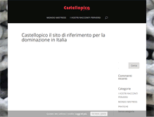Tablet Screenshot of castellopico.it